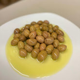 Olive verte concassée (faite à la main) 3 KG avec de l'huile d'olive